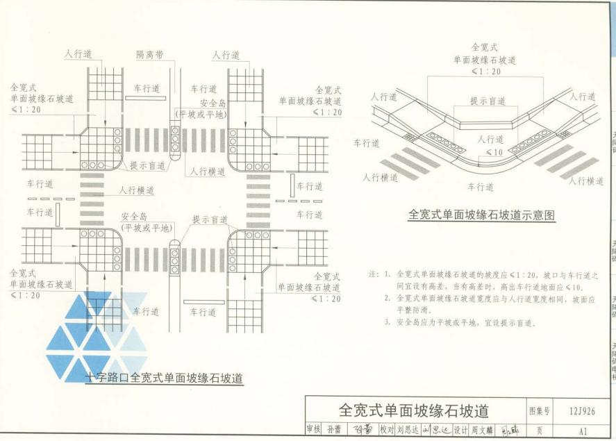 12J926無障礙設(shè)計(jì)圖集