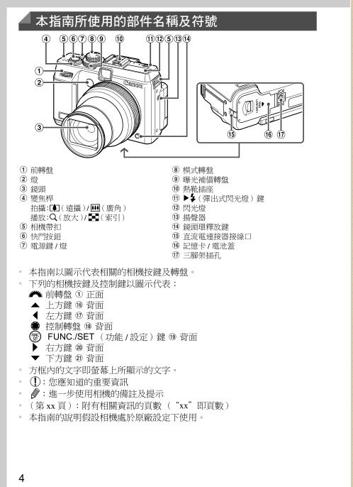 佳能g1x使用說(shuō)明書(shū)